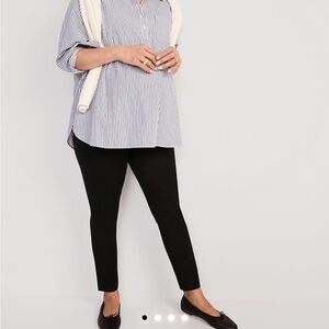 Maternity Pixie Ankle Black Women's Pants